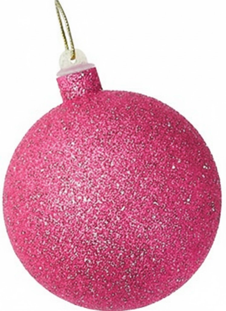 Glitter Bauble, 15cm