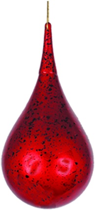 Drop with Shiny Specks, 10.5cm