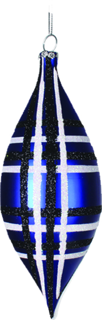 Shuttle with Plaid Stripes, 18cm