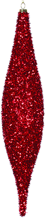 Drop with Long Glitter, 33cm