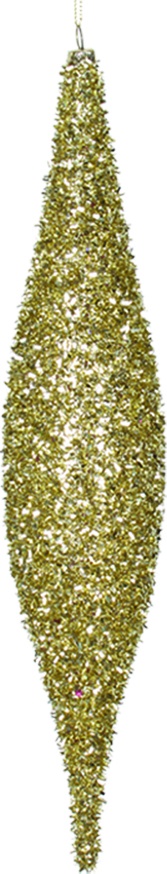 Drop with Long Glitter, 33cm