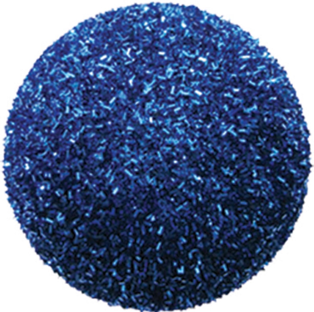 Bauble with Long Glitter, 12cm