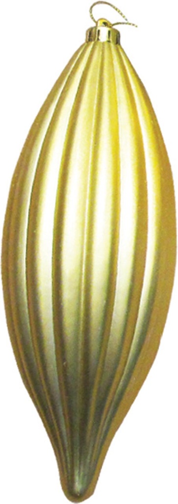 Ridged Matte Finial, 20cm