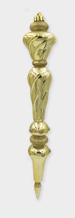 Glittered Icicle, 30cm