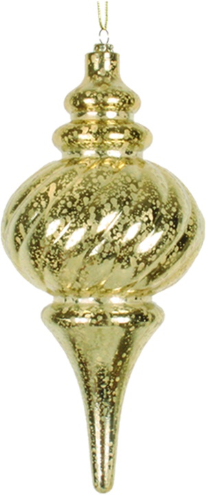 Speckled Fluted Finial, 21cm