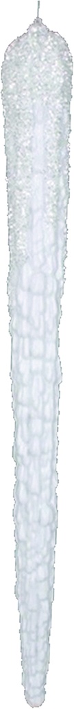 Glittered Icicle, 91cm