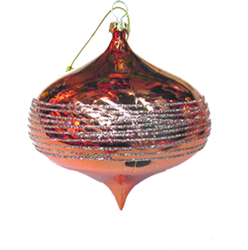 Glittered Onion, 10cm