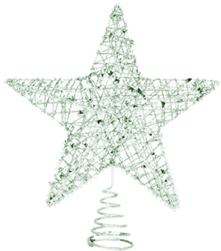 Pentagram Tree Top, 25cm