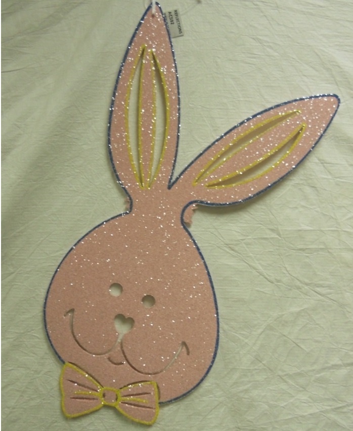 Foamboard Bunny Head, 50cm