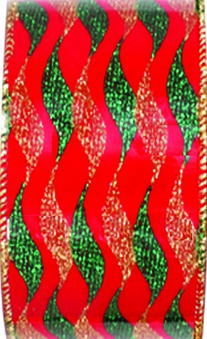Glittered Satin Ribbon, 9.1m