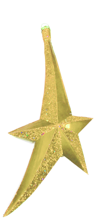 Glittered Comet, 25cm