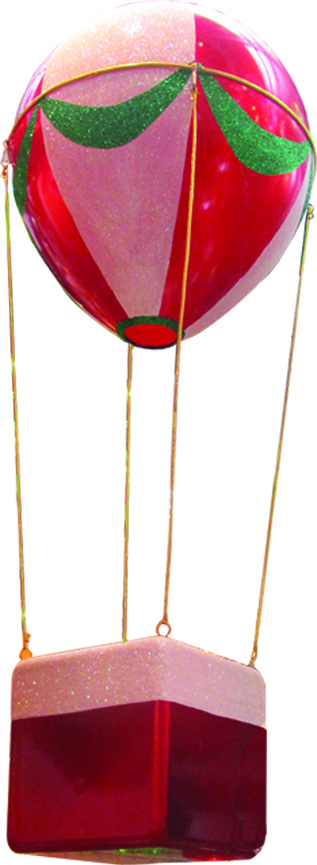 Hot Air Balloon Ornament, 80cm