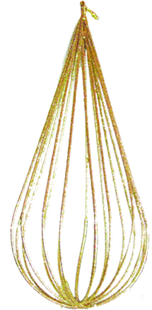 Wireframe Drop, 17cm