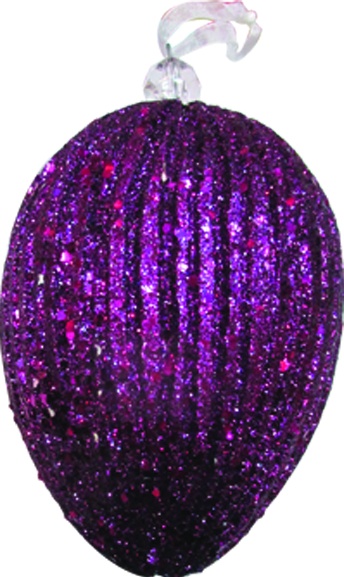 Glittered Egg, 15cm