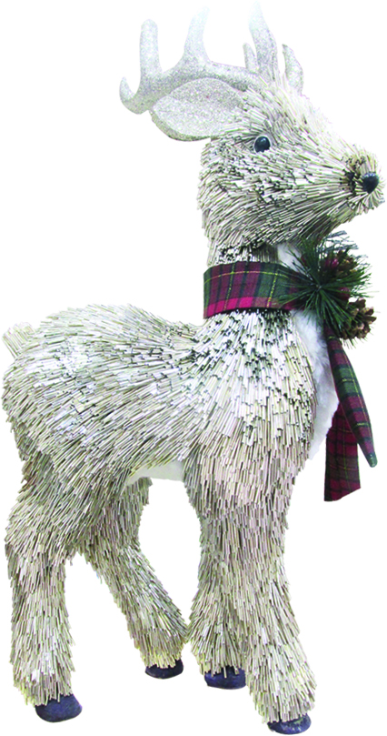 Needle Deer with Scarf, 67cm