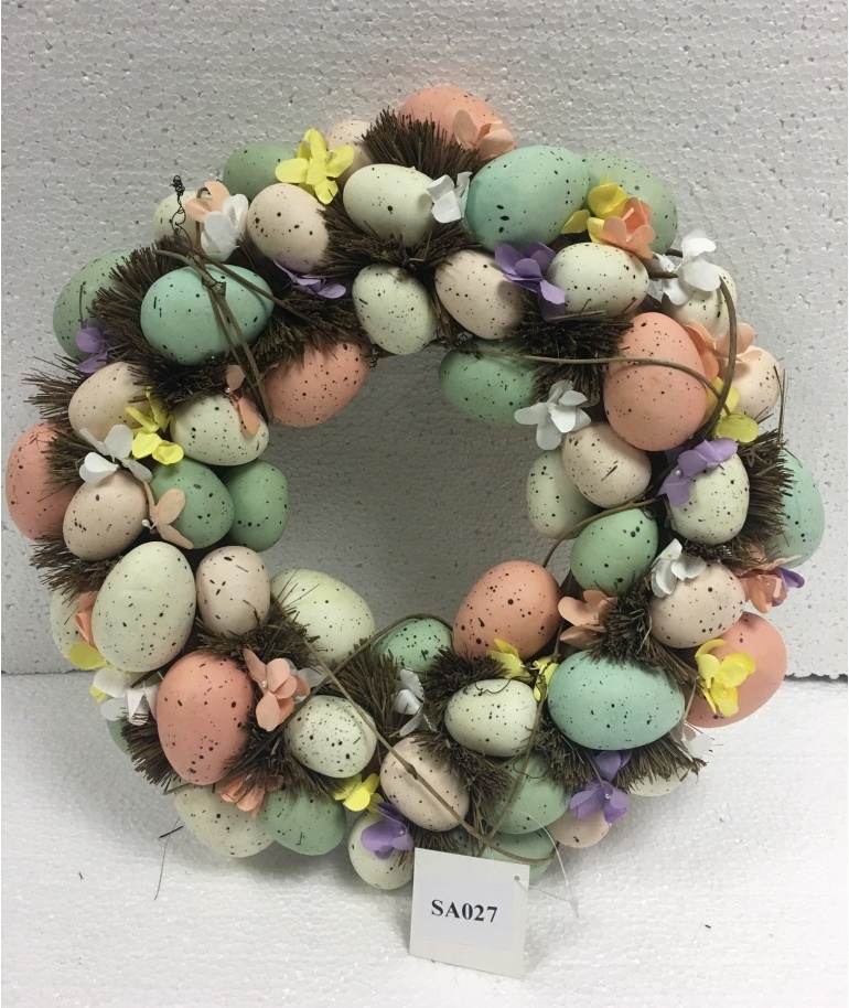 Egg Wreath, 35cm