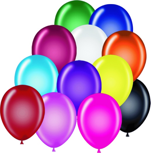 Chrome Balloons, 12"