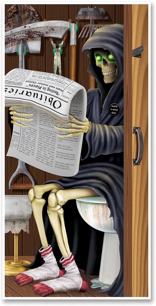 Grim Reaper Door Cover, 1.5m