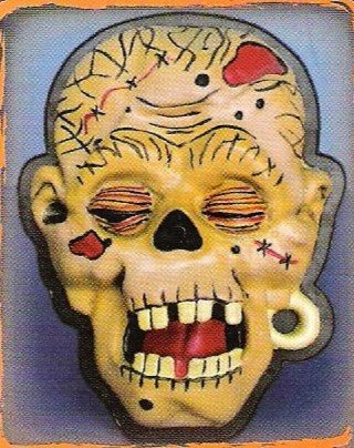 Zombie Head Plaque