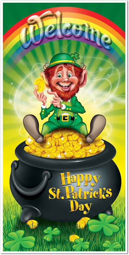 Leprechaun Door Cover, 1.5m