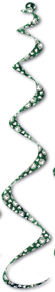 Printed Shamrock Twirly Whirlys, 60cm