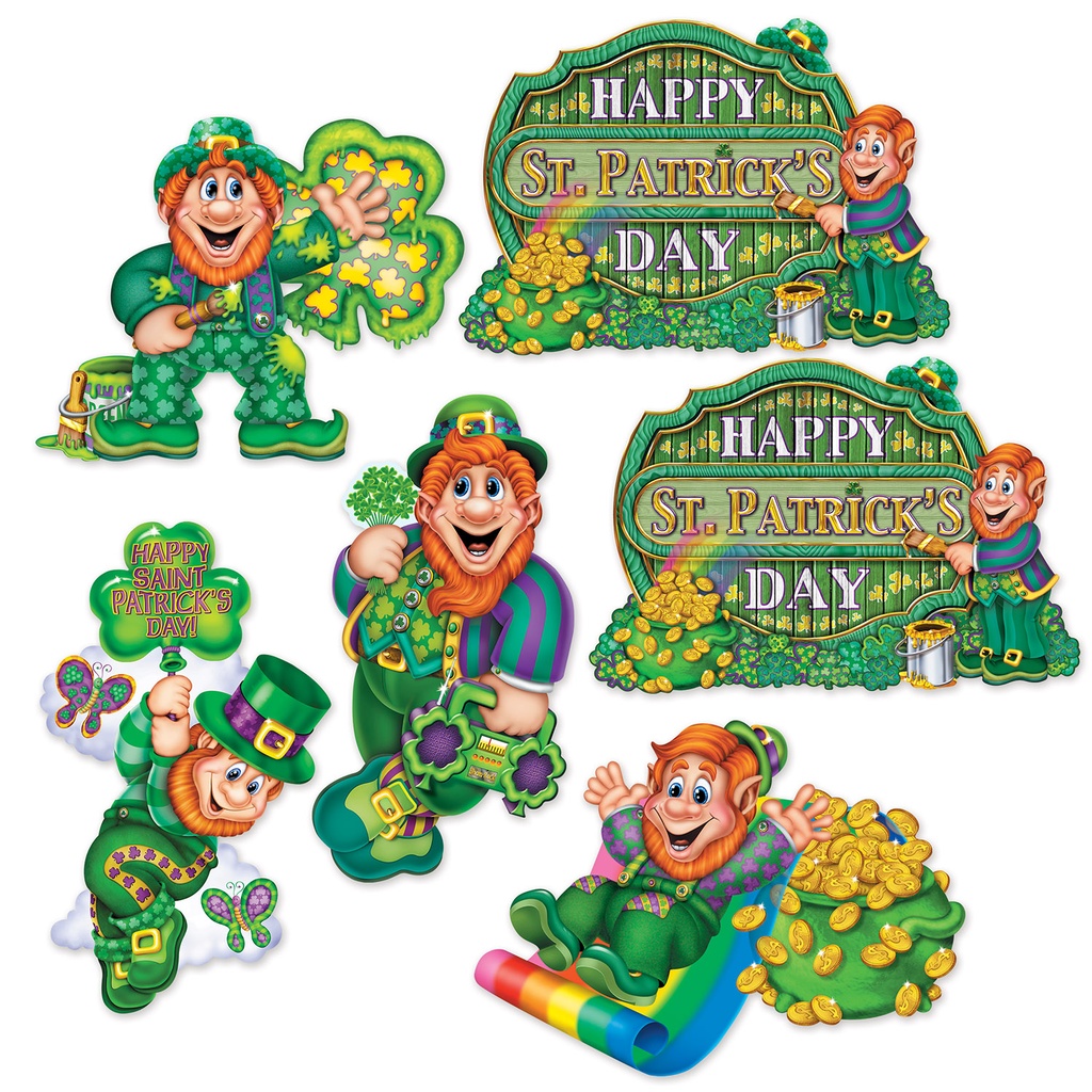St Patrick's Day Cutouts