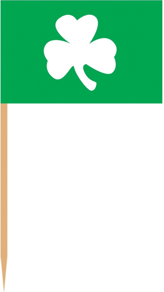 Shamrock Picks, 6.5cm