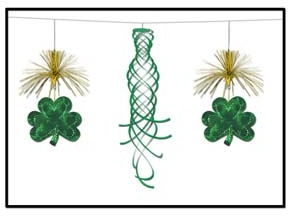 Shamrock Fabric Bunting, 3m