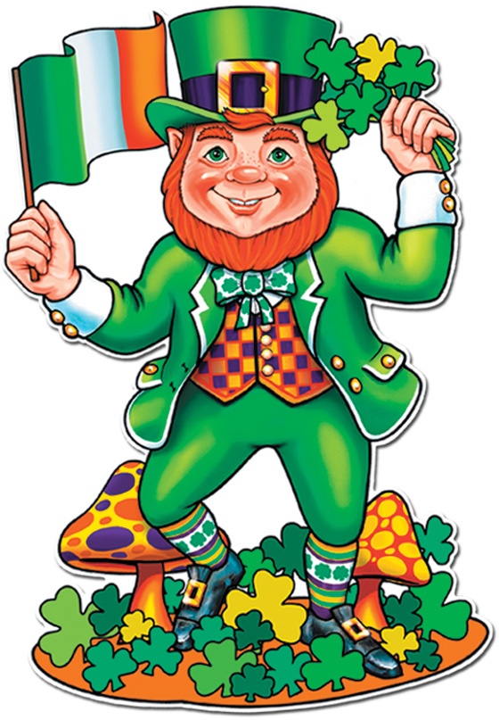St. Patrick's Day Cutouts, 45cm