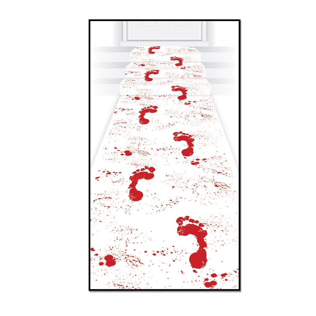 Bloody Footprints Runner, 3m