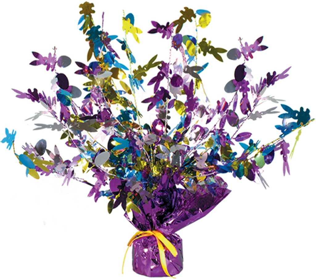 Bunny And Egg Gleamin' Burst Centrepiece, 38cm