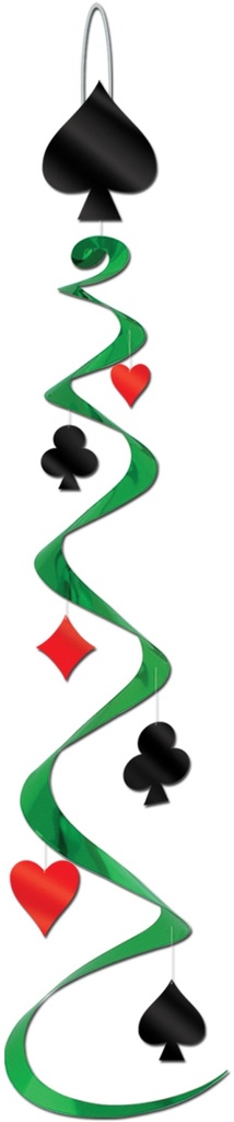 Card Suit Whirls, 76cm
