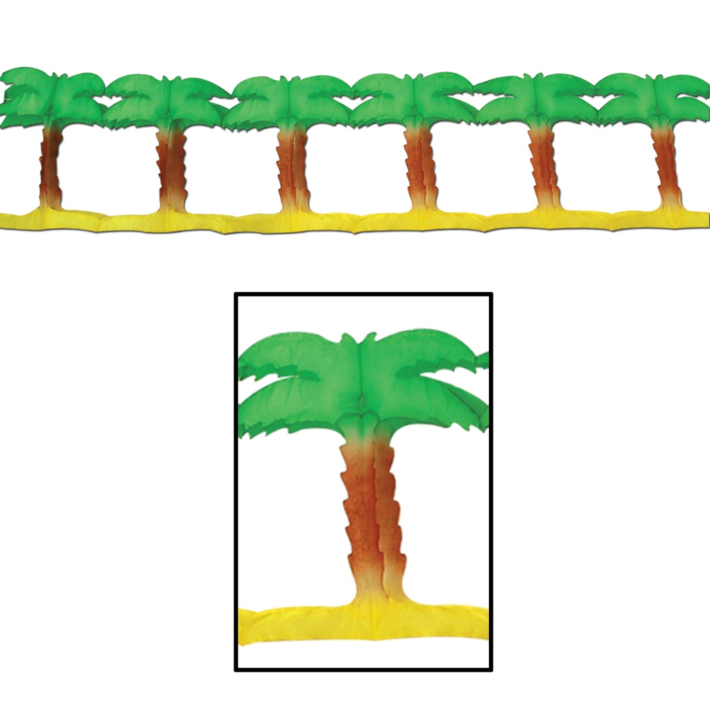 Palm Tree Garland, 3.6m