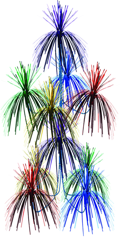 Firework Chandelier, 60cm