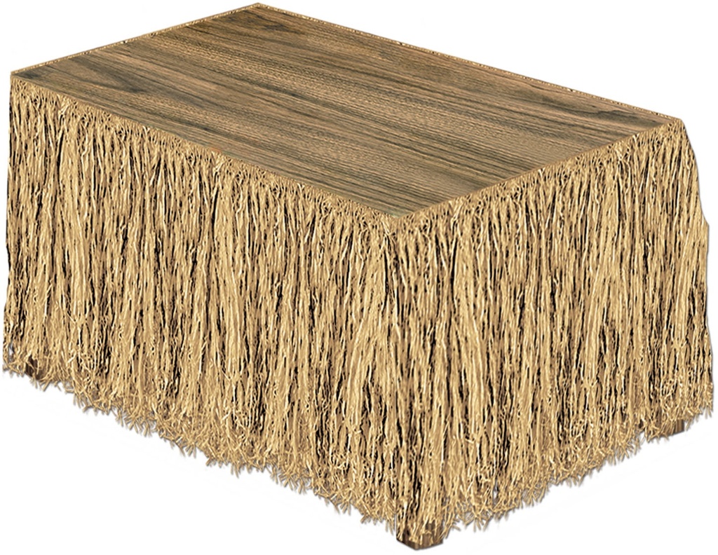 Raffia Table Skirting, 2.7m