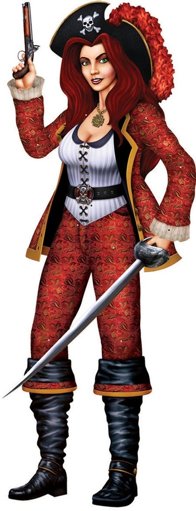 Jointed Bonny Buccaneer, 96cm