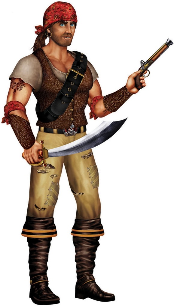Jointed Swashbuckler, 96cm