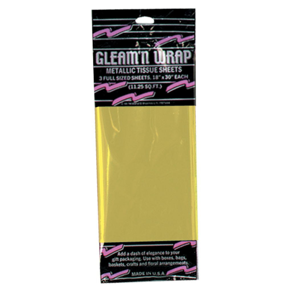 Gleam 'N Wrap Metallic Sheets, 76cm
