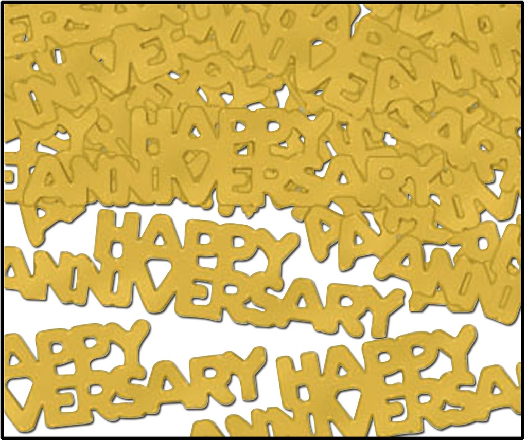 Anniversary Word Confetti, 14g