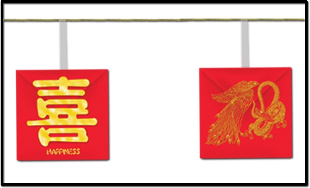 Chinese New Year Garland, 1.8m