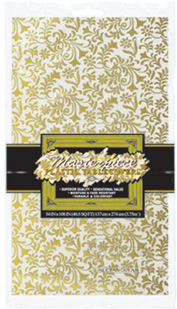 Plastic Lace Tablecover, 2.7m