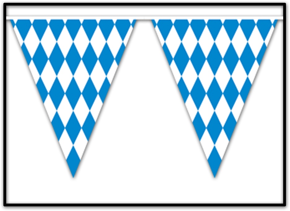 Oktoberfest Bavarian Diamond Banner