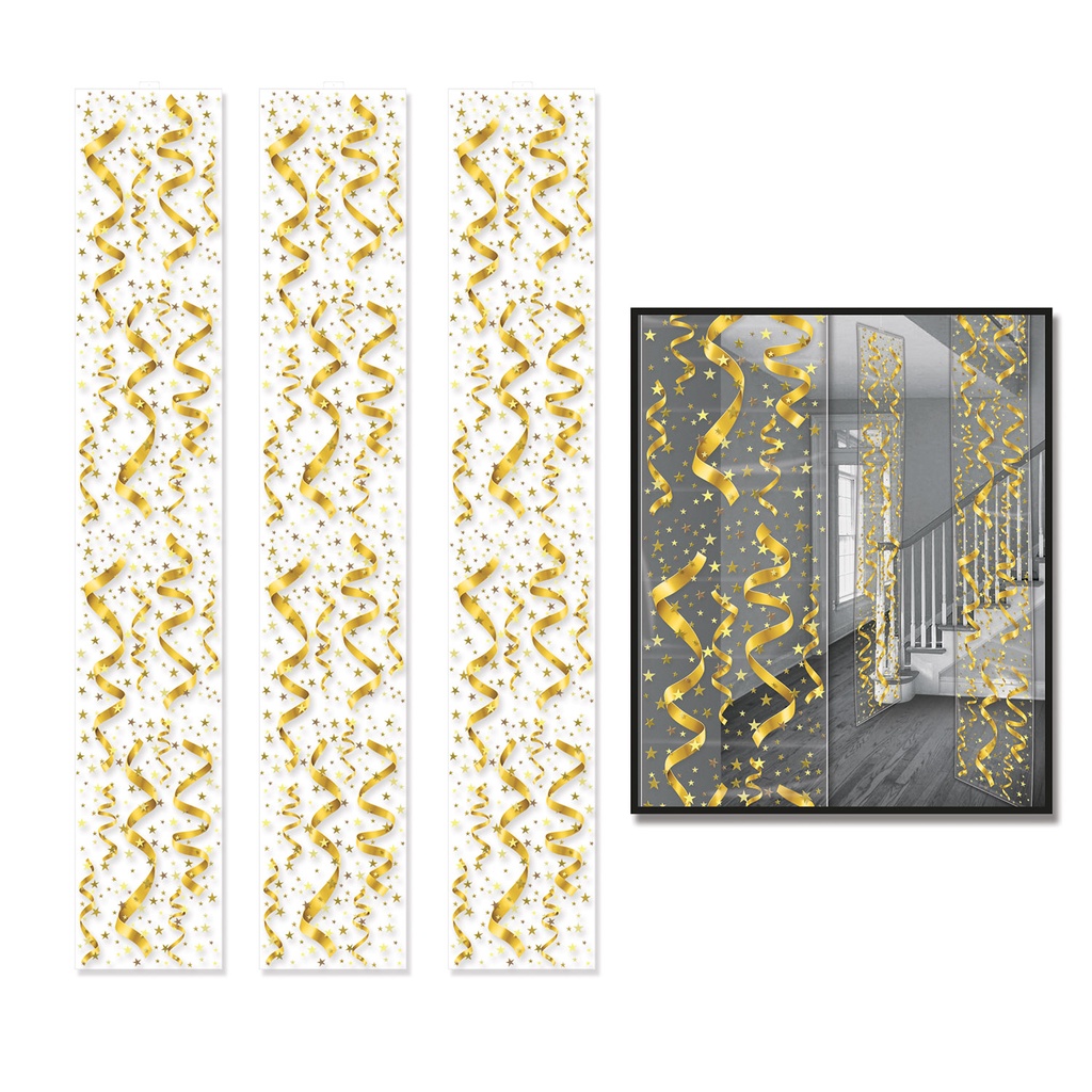 Serps & Confetti Party Panels, 1.8m