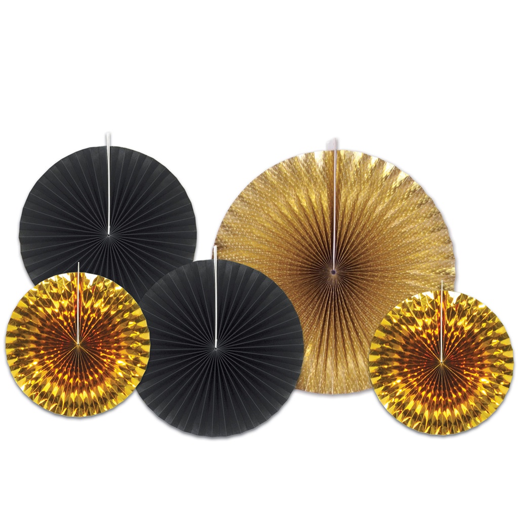 Paper & Foil Decorative Fans
