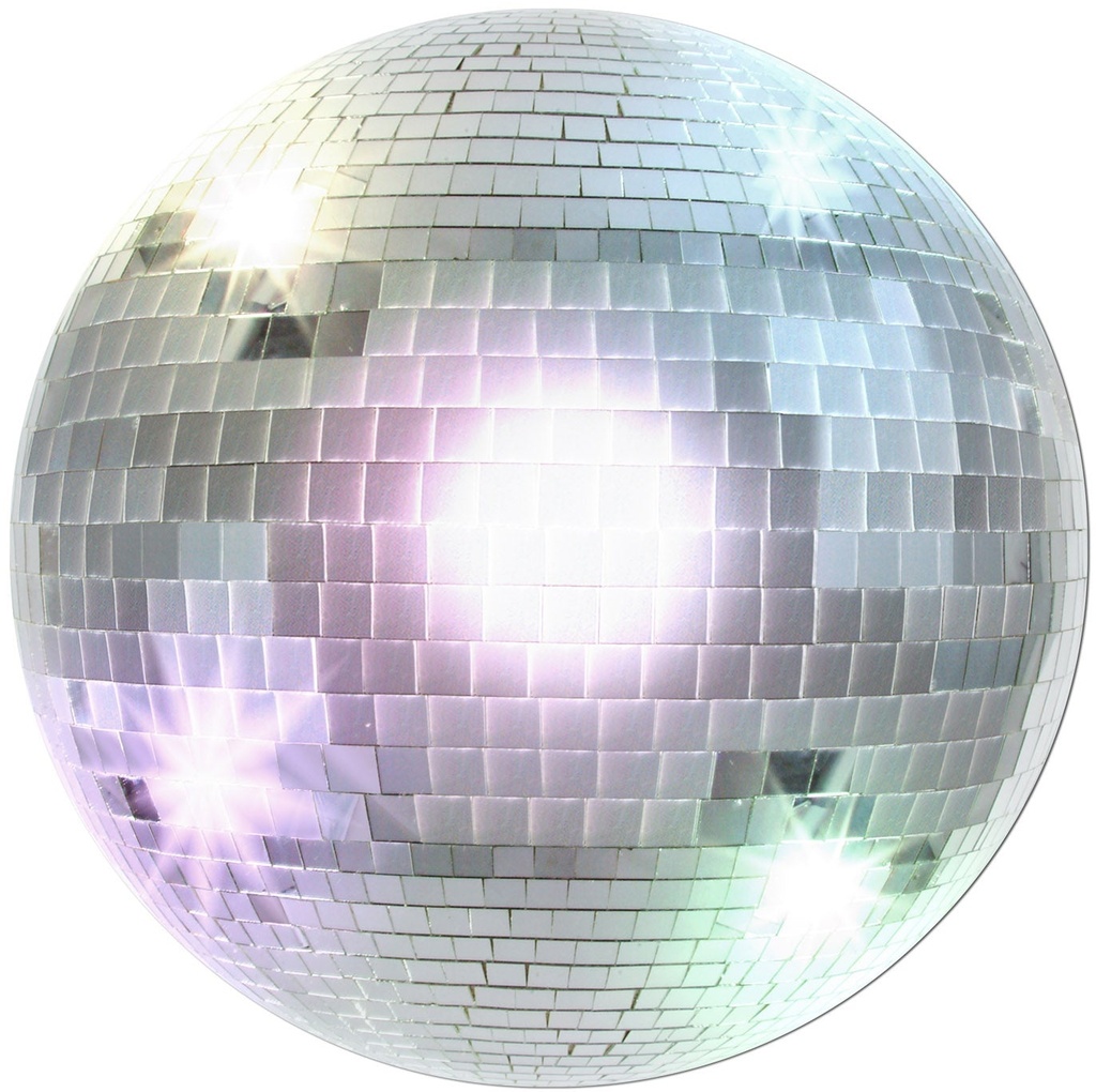 Disco Ball Cutout, 34cm