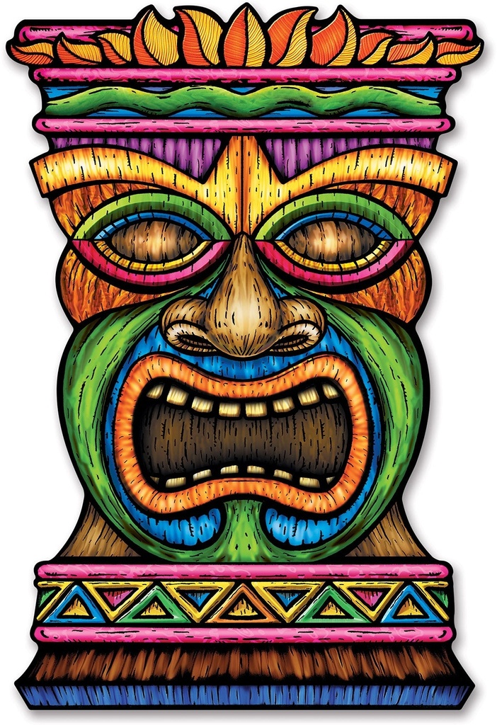 Jumbo Tiki Cutout, 90cm