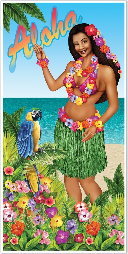 Luau Door Cover, 1.5m