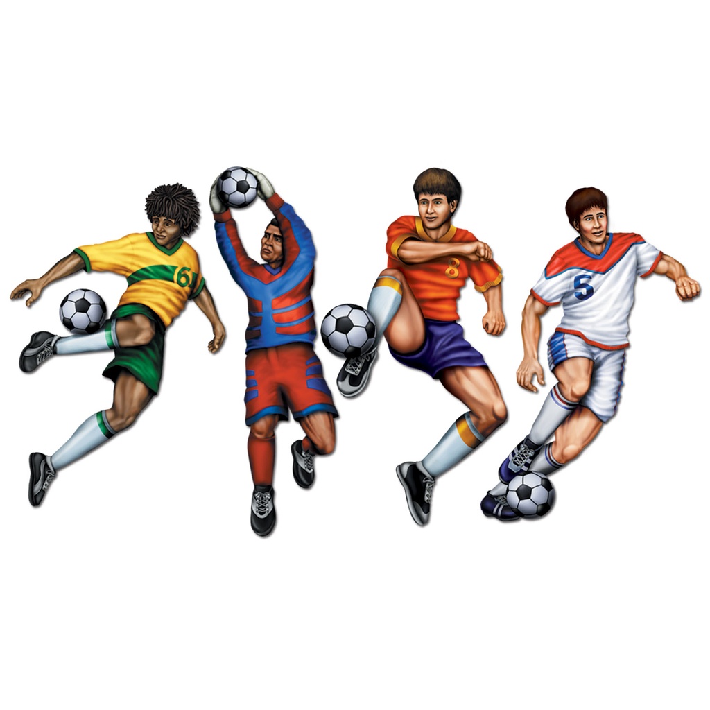 Soccer Player Cutouts, 51cm