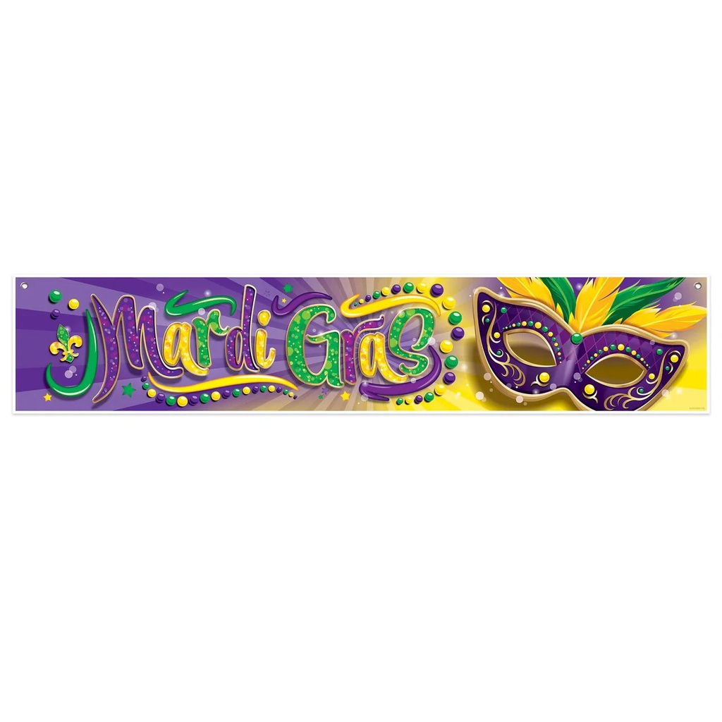Mardi Gras Banner, 1.8m