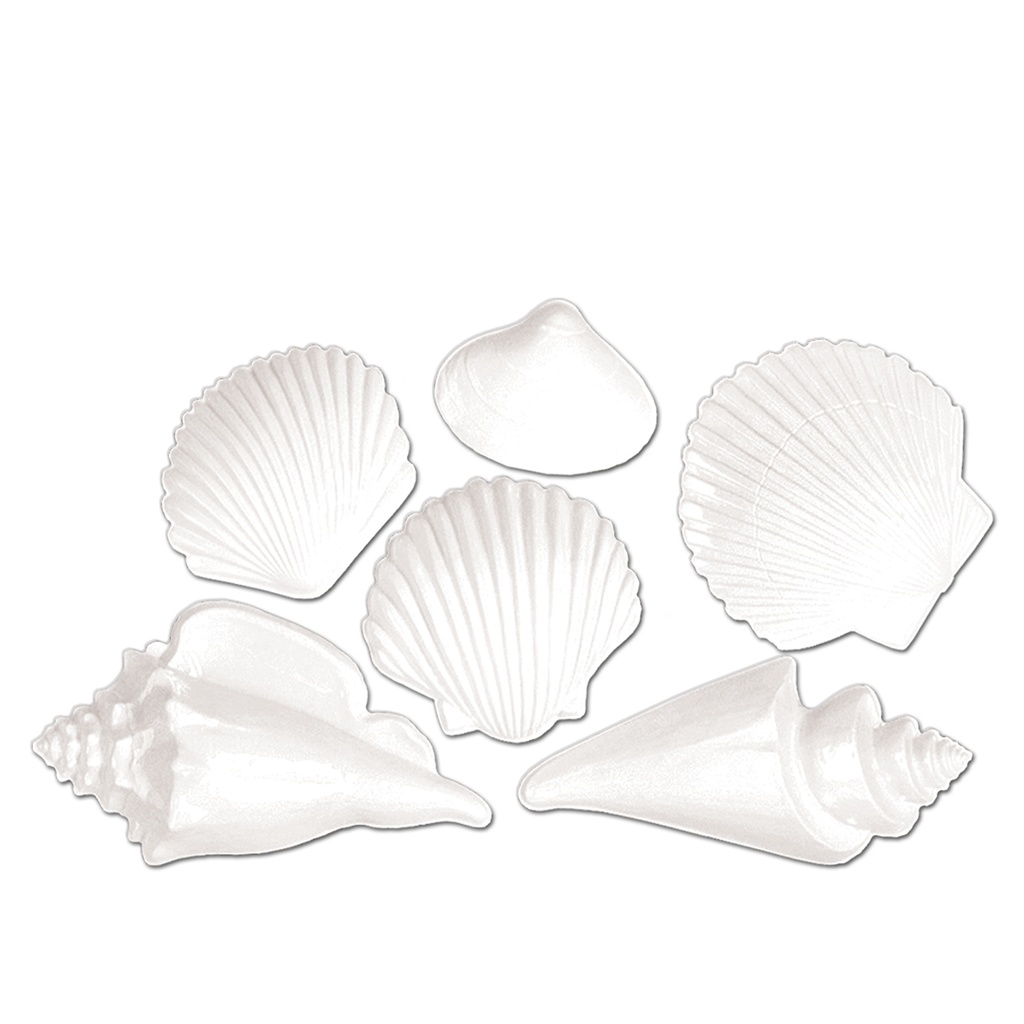 Plastic Seashells, 20 to 38cm
